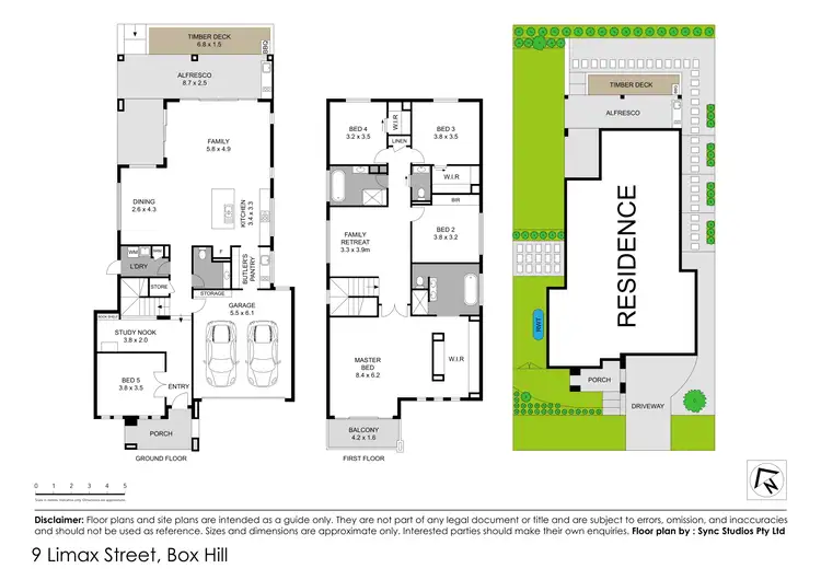 Floorplan of Homely house listing, 9 Limax Street, Box Hill NSW 2765