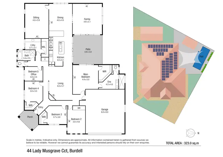 Floorplan of Homely house listing, 44 Lady Musgrave Circuit, Burdell QLD 4818