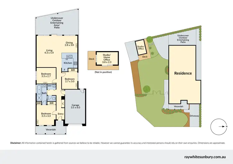 Floorplan of Homely house listing, 22 Yallop Crescent, Sunbury VIC 3429