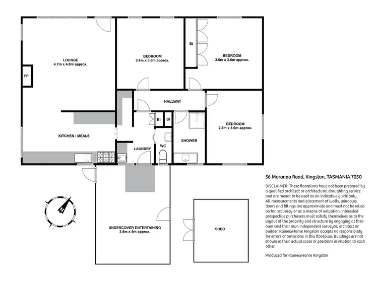 Floorplan of Homely house listing, 56 Maranoa Road, Kingston TAS 7050