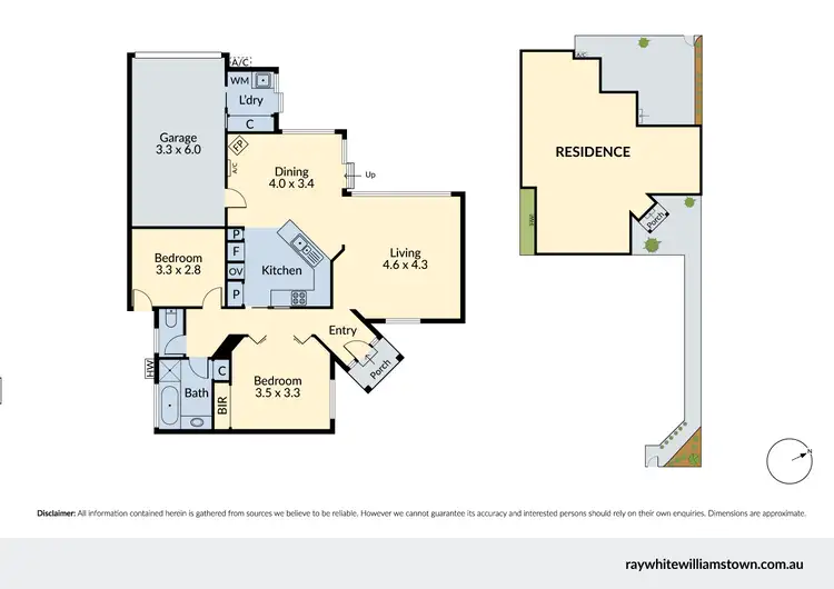 Floorplan of Homely house listing, 108 Thompson Street, Williamstown VIC 3016