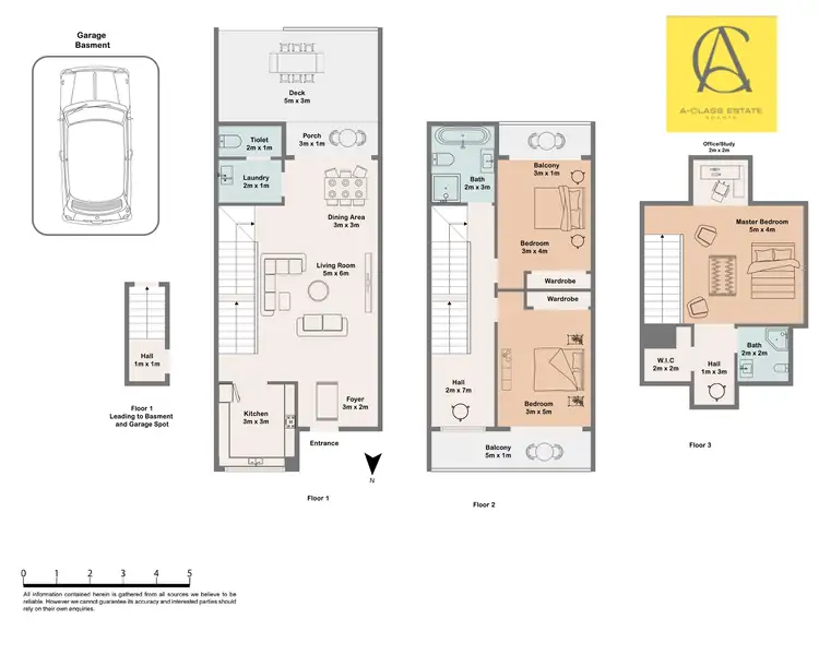 Floorplan of Homely townhouse listing, 10/17-21 Belmore Street, North Parramatta NSW 2151