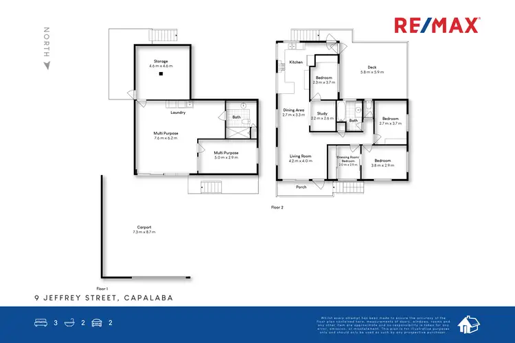 Floorplan of Homely house listing, 9 Jeffrey Street, Capalaba QLD 4157