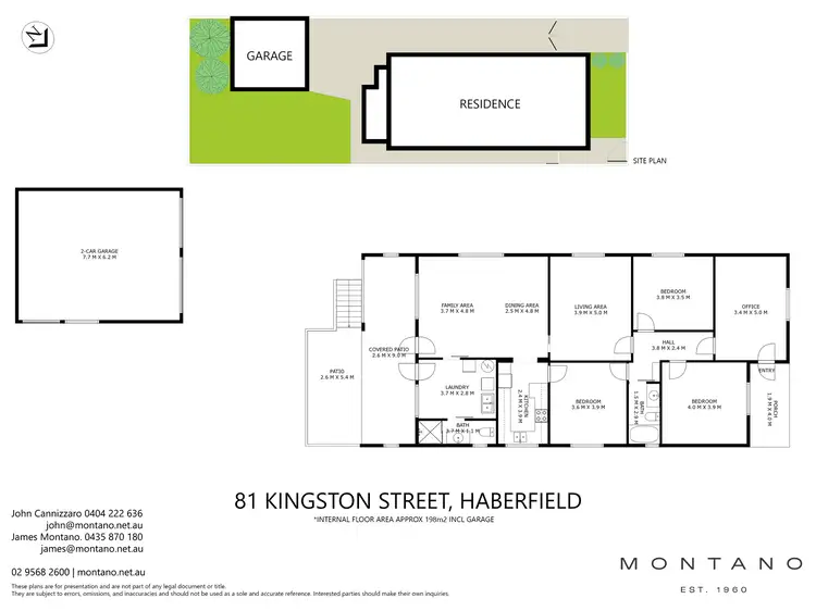 Floorplan of Homely house listing, 81 Kingston Street, Haberfield NSW 2045