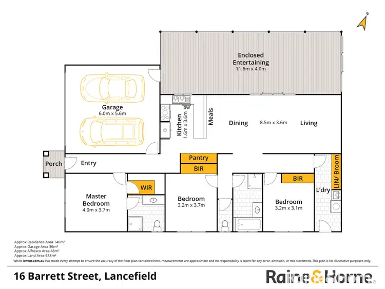 Floorplan of Homely house listing, 16 Barrett Street, Lancefield VIC 3435