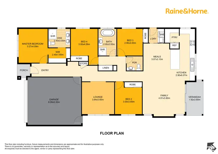 Floorplan of Homely house listing, 23 Spinebill Street, Sunbury VIC 3429