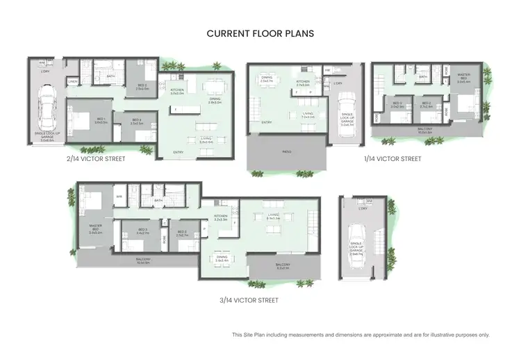 Floorplan of Homely block of units listing, 14 Victor Street, Alexandra Headland QLD 4572