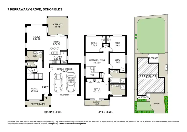 Floorplan of Homely house listing, 7 Kerrawary Grove, Schofields NSW 2762