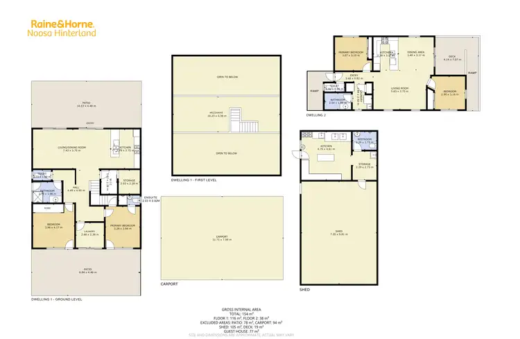 Floorplan of Homely house listing, 63 Schreibers Road, Cooran QLD 4569