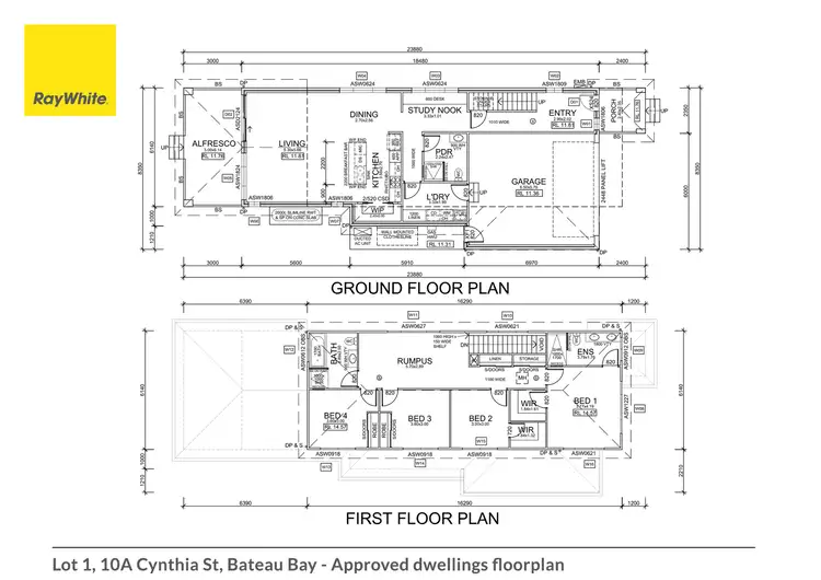 Floorplan of Homely land listing, LOT 1, 10A Cynthia Street, Bateau Bay NSW 2261