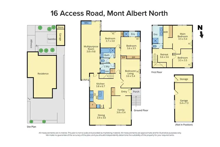 Floorplan of Homely house listing, 16 Access Road, Mont Albert North VIC 3129