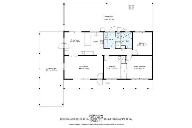Floorplan of Homely house listing, 28 Renecol Avenue, Rasmussen QLD 4815