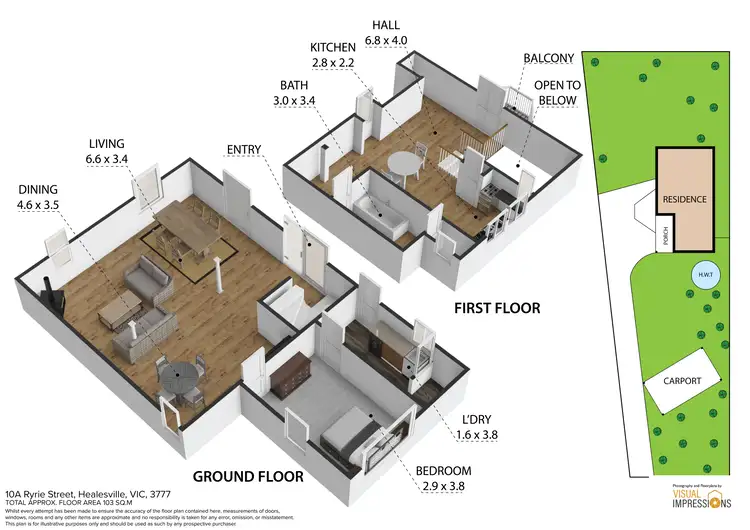 Floorplan of Homely house listing, 10/A Ryrie Street, Healesville VIC 3777