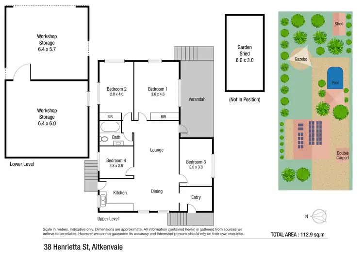 Floorplan of Homely house listing, 38 Henrietta Street, Aitkenvale QLD 4814