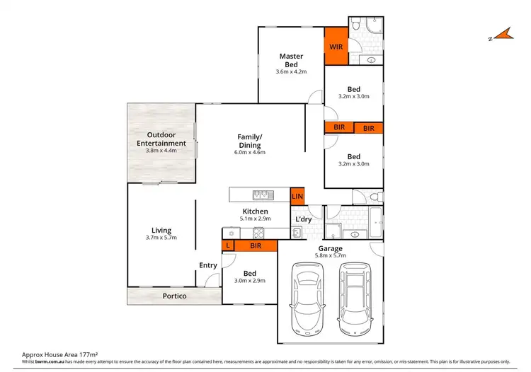 Floorplan of Homely house listing, 16 Woodfern Drive, Upper Caboolture QLD 4510