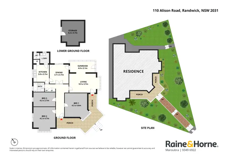 Floorplan of Homely house listing, 110 Alison Road, Randwick NSW 2031