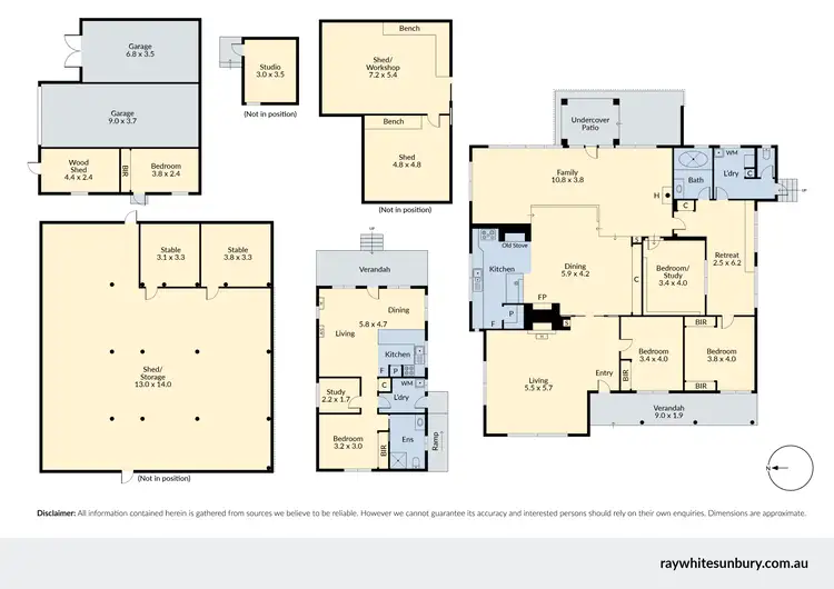 Floorplan of Homely house listing, 1275 Bacchus Marsh Road, Bullengarook VIC 3437
