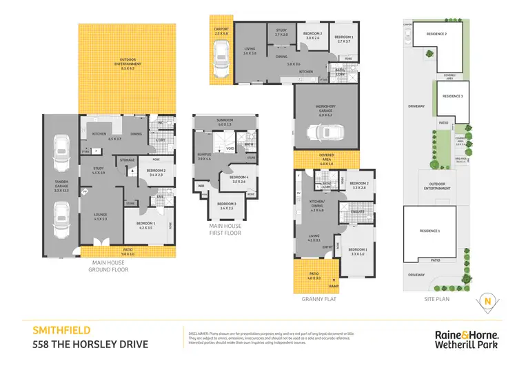 Floorplan of Homely house listing, 558 The Horsley Drive, Smithfield NSW 2164