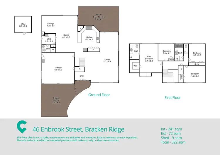 Floorplan of Homely house listing, 46 Enbrook Street, Bracken Ridge QLD 4017