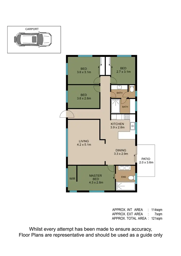 Floorplan of Homely house listing, 139 Olearia Street West, Everton Hills QLD 4053