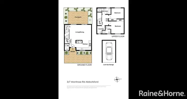 Floorplan of Homely townhouse listing, 3/7 Montrose Road, Abbotsford NSW 2046