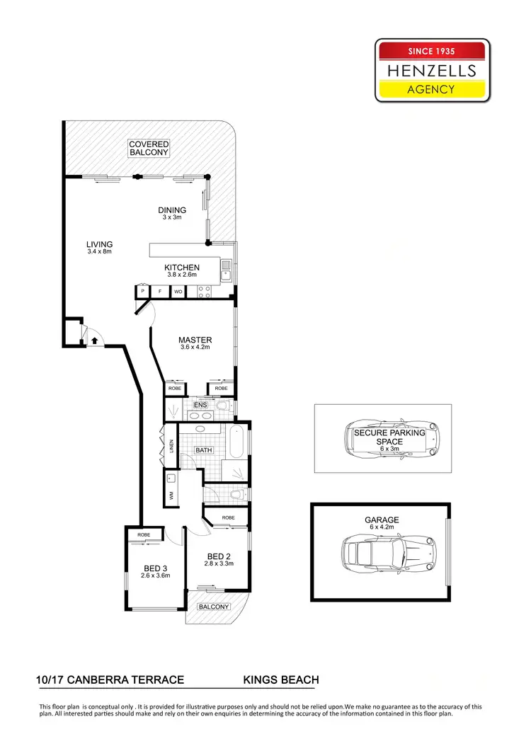 Floorplan of Homely unit listing, 10/17 Canberra Terrace, Kings Beach QLD 4551
