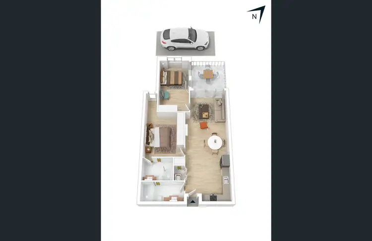 Floorplan of Homely unit listing, 104/15 Ebdale Street, Frankston VIC 3199