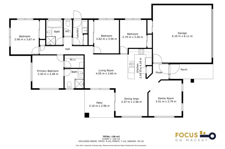 Floorplan of Homely house listing, 17 Patricia Circuit, Mirani QLD 4754