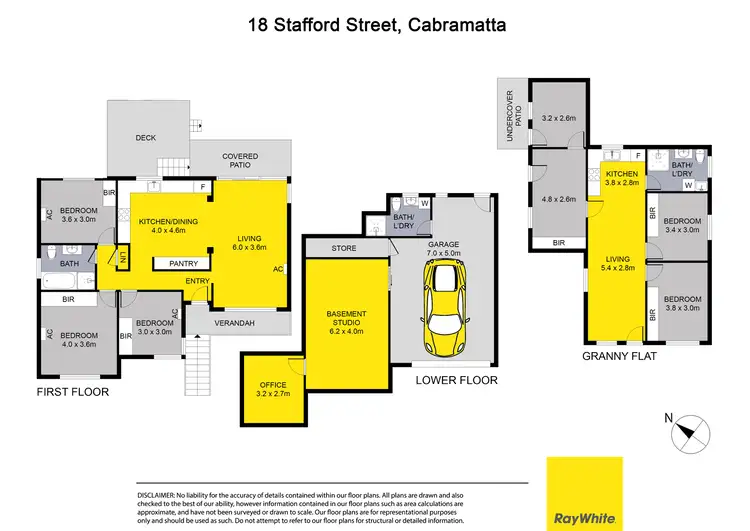 Floorplan of Homely house listing, 18 Stafford Street, Cabramatta NSW 2166