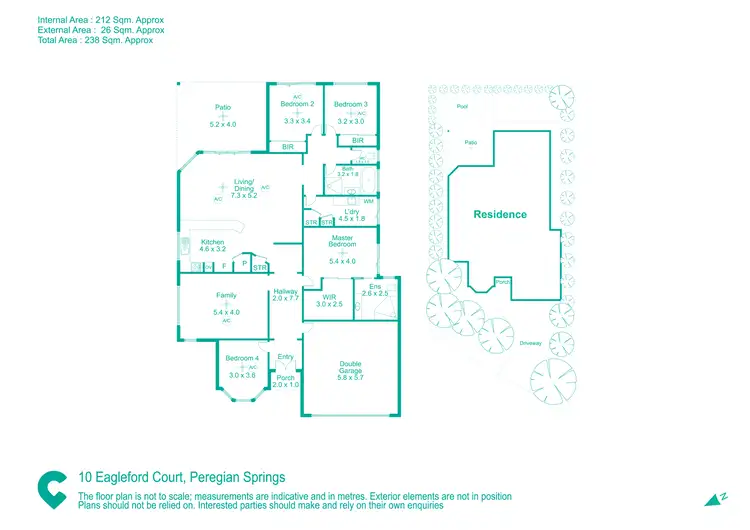 Floorplan of Homely house listing, 10 Eagleford Court, Peregian Springs QLD 4573
