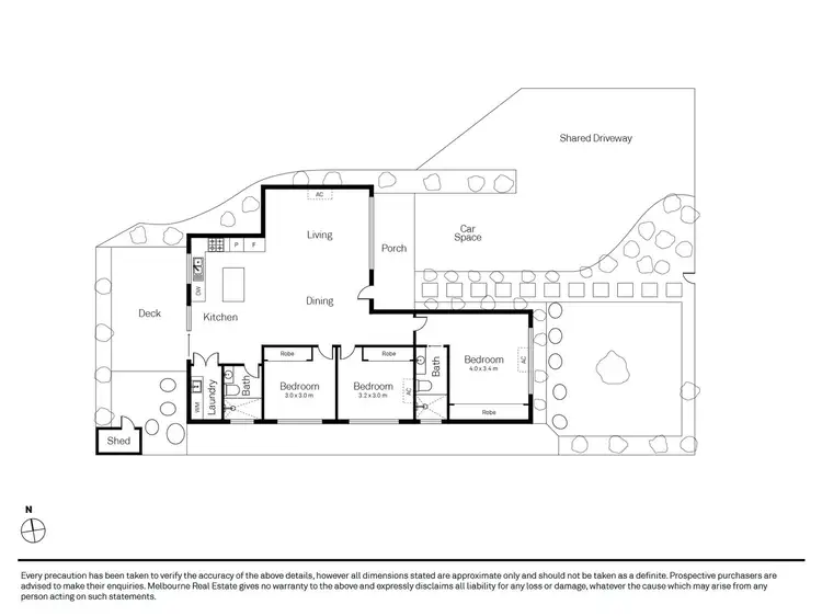 Floorplan of Homely house listing, 1/20 Neil Street, Hadfield VIC 3046