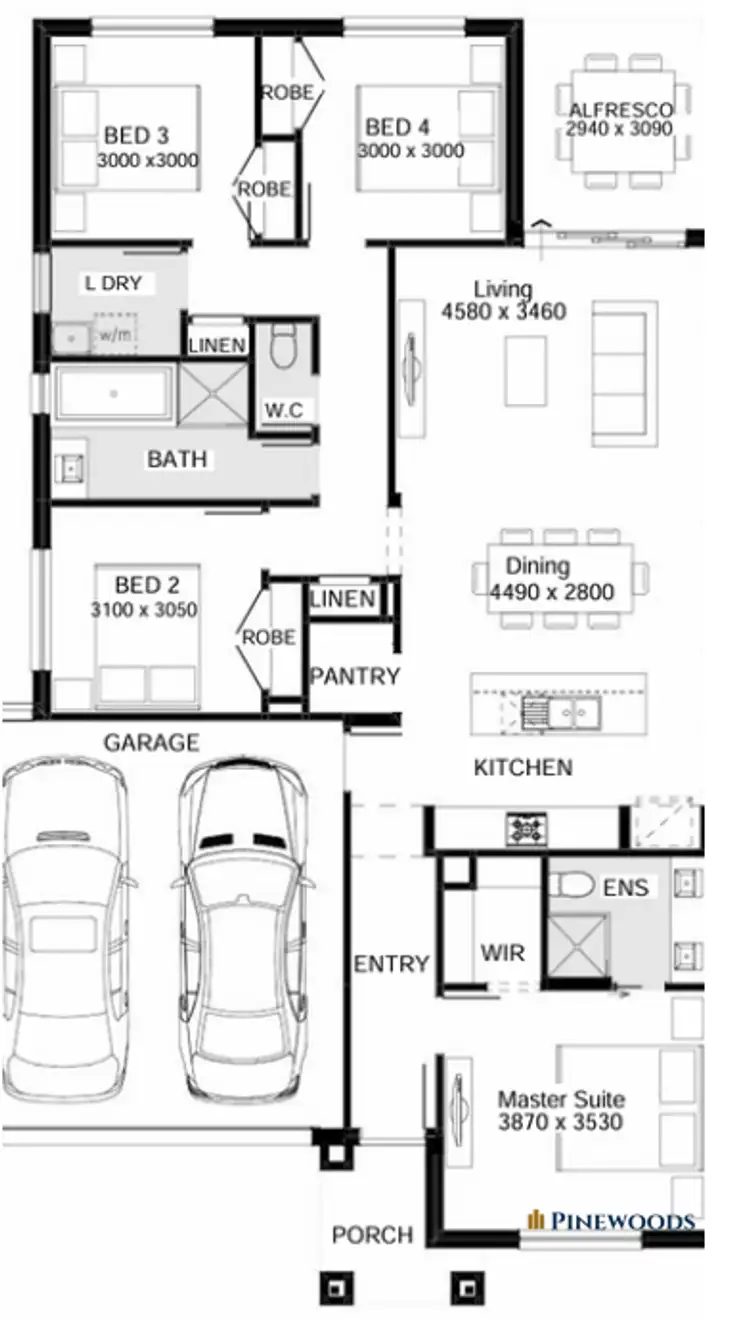 Floorplan of Homely house listing, 59 Tabula Road, Tarneit VIC 3029