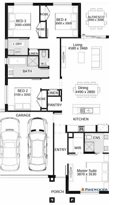 Floorplan of Homely house listing, 59 Tabula Road, Tarneit VIC 3029