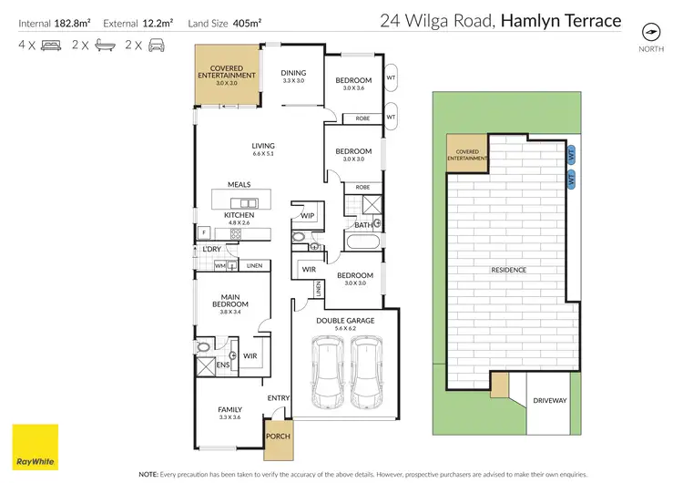 Floorplan of Homely other listing, 24 Wilga Road, Hamlyn Terrace NSW 2259