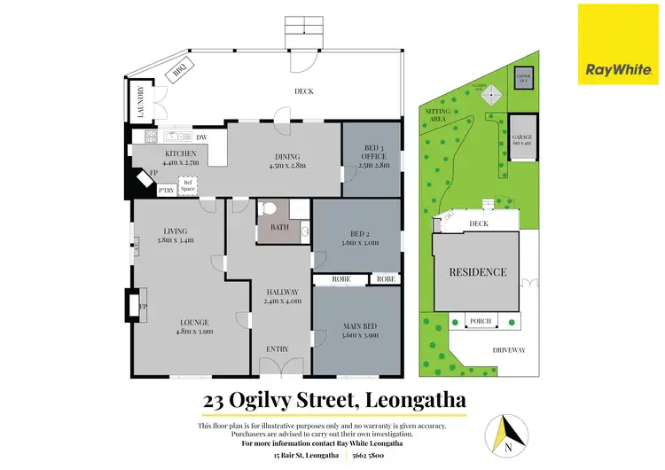 Floorplan of Homely house listing, 23 Ogilvy Street, Leongatha VIC 3953