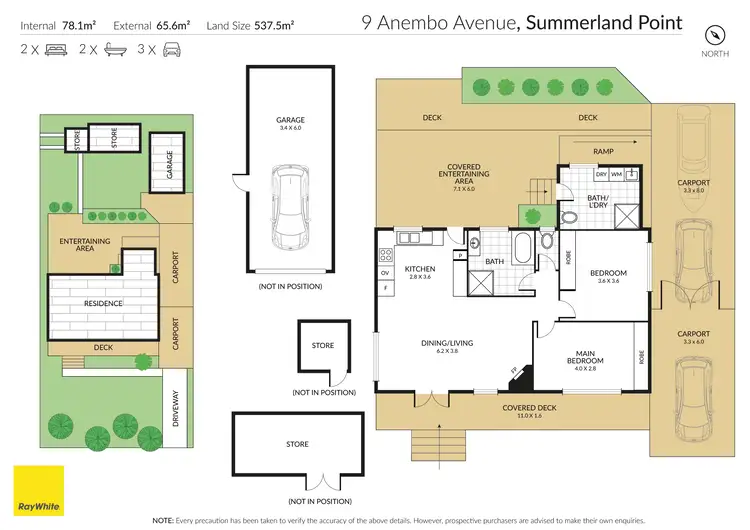 Floorplan of Homely house listing, 9 Anembo Avenue, Summerland Point NSW 2259