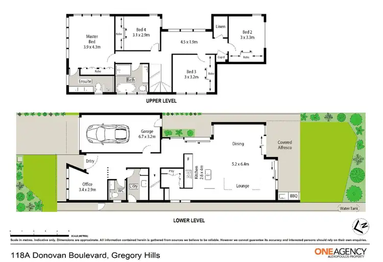 Floorplan of Homely house listing, 118A Donovan Boulevard, Gregory Hills NSW 2557