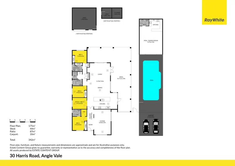 Floorplan of Homely house listing, 30 Harris Road, Angle Vale SA 5117