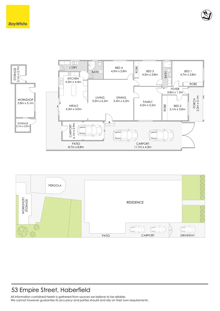Floorplan of Homely house listing, 53 Empire Street, Haberfield NSW 2045