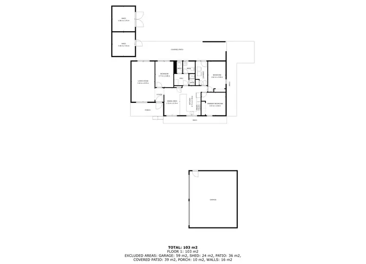 Floorplan of Homely house listing, 6 Goolagar Crescent, Springdale Heights NSW 2641