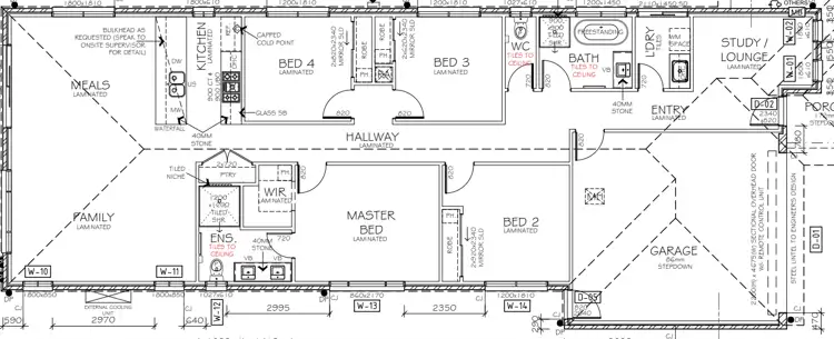 Floorplan of Homely house listing, 4 Siliqua Steet, Tarneit VIC 3029