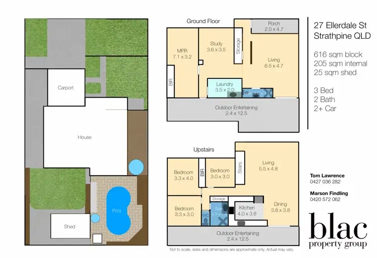 Floorplan of Homely house listing, 27 Ellerdale Street, Strathpine QLD 4500