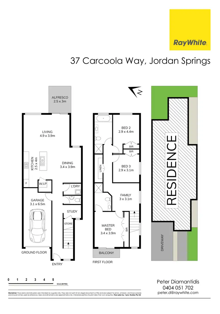 Floorplan of Homely house listing, 37 Carcoola Way, Jordan Springs NSW 2747