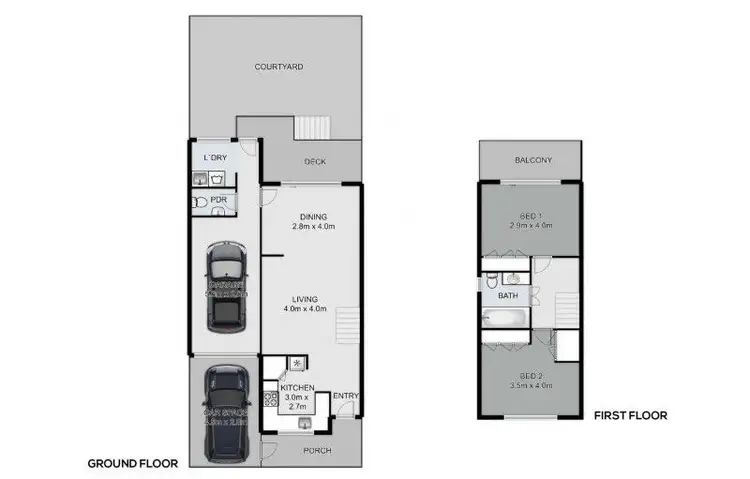 Floorplan of Homely townhouse listing, 43/1596 Wynnum Road, Tingalpa QLD 4173