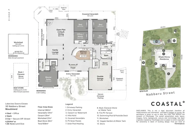 Floorplan of Homely house listing, 30 Nabberu Street, Maudsland QLD 4210