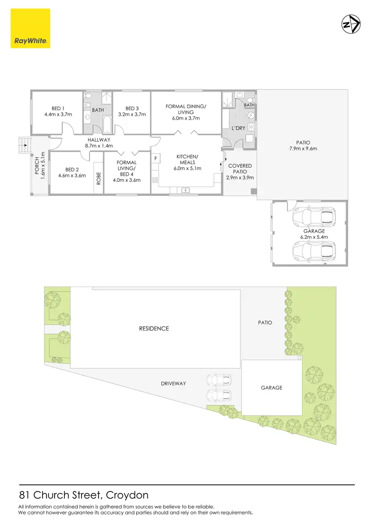 Floorplan of Homely house listing, 81 Church Street, Croydon NSW 2132