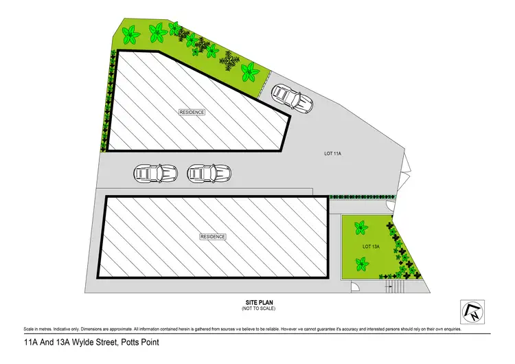 Floorplan of Homely block of units listing, 11a & 13a Wylde Street, Potts Point NSW 2011