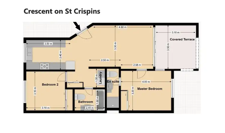 Floorplan of Homely unit listing, 16/34-36 St Crispins Avenue (Crescent), Port Douglas QLD 4877