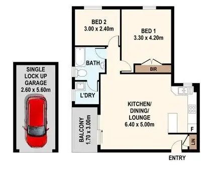 Floorplan of Homely apartment listing, 10/7 Peach Tree Road, Macquarie Park NSW 2113