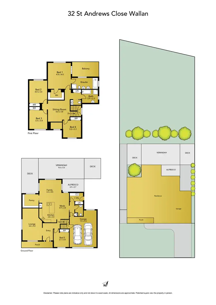 Floorplan of Homely house listing, 32 St Andrews Close, Hidden Valley VIC 3756